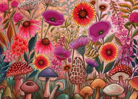 Quebra-cabeça Ceaco Peggy's Garden Model of The Story 1000 unidades Quebra-cabeça Ceaco Peggy's Garden Model of The Story 1000 unidades