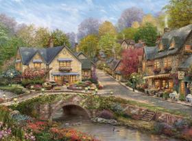 Quebra-cabeça CEACO Silver Select Thomas Kinkade 1000 peças Quebra-cabeça CEACO Silver Select Thomas Kinkade 1000 peças