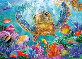 Quebra-Cabeça Ceaco Steve Sundram - Turtle Flight (500 Peças)