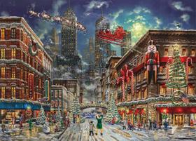 Quebra-cabeça Ceaco Thomas Kinkade Christmas Elf 1000 peças