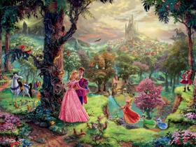 Quebra-cabeça Ceaco Thomas Kinkade Disney A Bela Adormecida