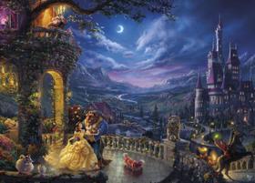 Quebra-cabeça Ceaco Thomas Kinkade Disney A Bela e a Fera Quebra-cabeça Ceaco Thomas Kinkade Disney A Bela e a Fera