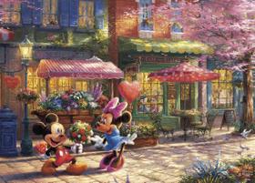 Quebra-cabeça Ceaco Thomas Kinkade Disney Mickey & Minnie