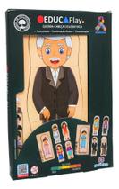 Quebra Cabeça Ciclo da Vida Montessori Educaplay - Polibrinq