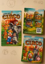 Quebra Cabeça Circo 24 Peças IOB Ideal Para Aprender Brincando Quebra Cabeça Circo 24 Peças IOB Ideal Para Aprender Brincando