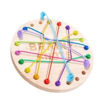 Quebra-Cabeça Clássico De Anel Mágico De Madeira, Jogo De Inteligência Kongming Lock Luban Lock Quebra-Cabeça Clássico De Anel Mágico De Madeira, Jogo De Inteligência Kongming Lock Luban Lock