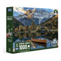 Quebra Cabeça Clássicos Alpes Suiços - 1000 Peças - Toyster