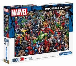 Quebra-cabeça Clementoni Marvel Impossible 1000 peças