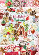 Quebra-Cabeça Cobble Hill Holiday Baking - 1000 Peças com Pôster Quebra-Cabeça Cobble Hill Holiday Baking - 1000 Peças com Pôster