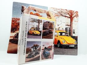 Quebra-Cabeça Cognitivo Reabilitação para Idosos - Fusca - 60 peças