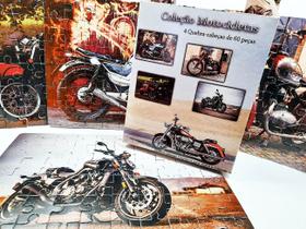 Quebra-Cabeça Cognitivo Reabilitação para Idosos - Motocicletas