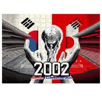 Quebra-cabeça Coleção Copa do Mundo Japão e Coréia 2002 Brasil 300 peças em mdf