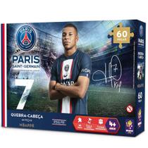Quebra Cabeça Colecionável Mbappé 60peças Mimo Quebra Cabeça Colecionável Mbappé 60peças Mimo