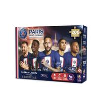 Quebra-cabeça Colecionável PSG Cinco Estrelas 200 Peças - Mimo Brinquedos