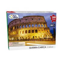 Quebra Cabeça Coliseu 500 Peças Pais e Filhos - 7265