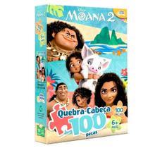 Quebra-Cabeça Com 100 Peças Moana 2 ou Stitch Quebra-Cabeça Com 100 Peças Moana 2 ou Stitch