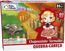 Quebra Cabeça Com 80 Peças Temas Contos Princesas Pinoquio