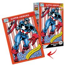 Quebra Cabeça com Nano Peças Marvel Comics Capitão América - Toyster