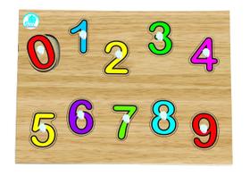 Quebra Cabeça Com Pinos Numerais