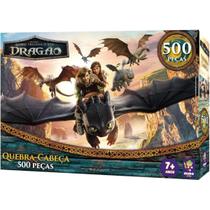 Quebra Cabeça Como Treinar Seu Dragão Banguela Soluço 500 Pç Quebra Cabeça Como Treinar Seu Dragão Banguela Soluço 500 Pç
