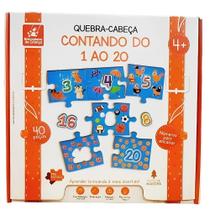 Quebra-cabeca contando 1 ao 20 Quebra-cabeca contando 1 ao 20