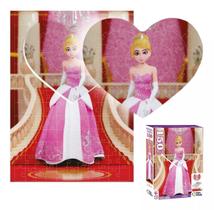 Quebra Cabeça Contorno O Baile Puzzle Princesa Com 150 Peças Jogo Didático Infantil