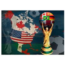 Quebra-cabeça Copa Mundial 2026 América do Norte 300 peças