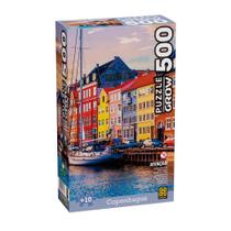 Quebra-Cabeça Copenhague - 500 Peças - Grow