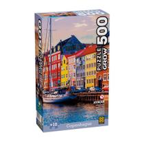 Quebra-Cabeça Copenhague 500 Peças - Grow