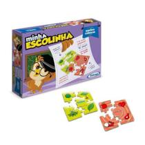 Quebra-Cabeça cores minha escolinha - Xalingo Quebra-Cabeça cores minha escolinha - Xalingo