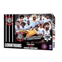 Quebra-Cabeça Corinthians 200 Peças - Mimo