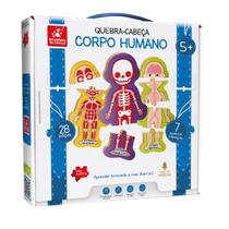 Quebra-Cabeça Corpo Humano Brinquedo Educativo Lúdico