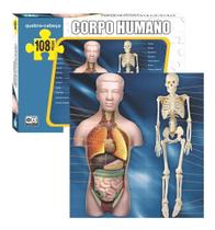 Quebra-cabeça Corpo Humano Para Crianças 108 Peças Nig Quebra-cabeça Corpo Humano Para Crianças 108 Peças Nig