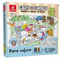 Quebra-cabeça Cozy e Comfy 30 Peças - Brincadeira de Criança