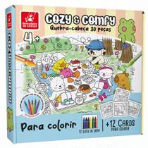 Quebra-cabeça Cozy e Comfy 30 Peças - Brincadeira de Criança Quebra-cabeça Cozy e Comfy 30 Peças - Brincadeira de Criança