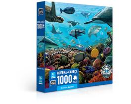 Quebra Cabeça Criaturas Marinhas 1000 Peças 2721 - Toyster
