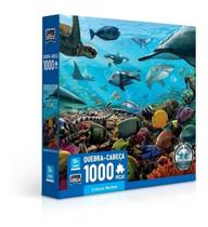 Quebra Cabeça - Criaturas Marinhas - 1000 Peças - Toyster