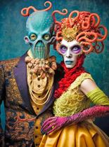 Quebra-cabeça Cross & Glory Conheça os alienígenas Sylas e Eirlys