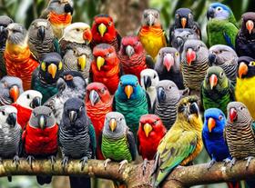 Quebra-cabeça Cross & Glory Kaleidoscope of Feathers, 1000 unidades