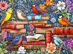 Quebra-cabeça Cross & Glory The Aviary Bloom Chronicles 1000 unidades