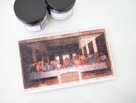 Quebra-cabeça Da Vinci A última Ceia 60 peças Quebra-cabeça Da Vinci A última Ceia 60 peças