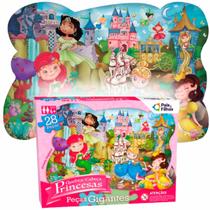 Quebra Cabeça Das Princesas De 28 Peças Grandes Para Meninas