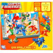 Quebra Cabeça DC Super Amigos 72 Peças - Toyster.