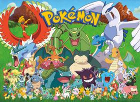 Quebra-Cabeça de 100 Peças Pokémon Favoritos dos Fãs