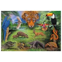 Quebra Cabeça de 150 Peças da Fauna Brasileira GROW 03568 Quebra Cabeça de 150 Peças da Fauna Brasileira GROW 03568