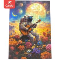 Quebra Cabeça de 500 Peças Astronauta Romantico - Castela Quebra Cabeça de 500 Peças Astronauta Romantico - Castela