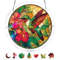 Quebra-cabeça de acrílico Suncatcher Window Hanging 83 peças Quebra-cabeça de acrílico Suncatcher Window Hanging 83 peças