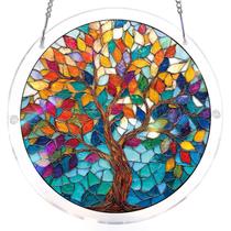 Quebra-cabeça de acrílico Suncatcher Window Hanging 83 peças Quebra-cabeça de acrílico Suncatcher Window Hanging 83 peças