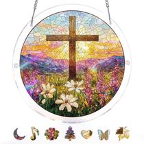 Quebra-cabeça de acrílico Suncatcher Window Hanging Garden of Holy Light