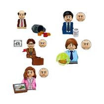 Quebra-Cabeça De Blocos Mini Compatíveis De Breaking Bad E the Office, Brinquedo Para Presentes De